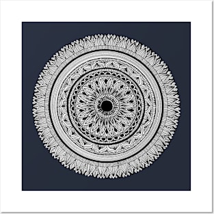 A4 Mandala 3 Posters and Art